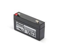 Velamp 23720 Batterie Rechargeable au Plomb 1.3 Ah 6 V Noir