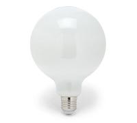 Velamp Ampoule LED à filament opale, globe G125, 22 W/3 650 lm, culot E27, 6 500 K, 6500K