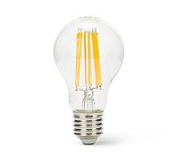 Velamp Ampoule LED à filament, standard A60, 7W/1521lm, culot E27, 3000K - CLASSE A