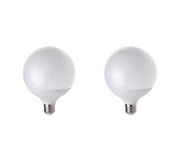 Velamp Ampoule LED SMD, globe G120, 20W/2500lm, culot E27, 3000K (Lot de 2)