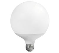 Velamp Ampoule LED SMD, globe G125, 24W/2500lm, culot E27, 3000K, Blanc