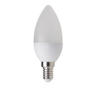 Velamp Ampoule LED SMD, Olive C37, 6W / 470lm, culot E14, 4000K