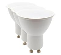 Velamp Ampoule LED SMD, spot GU10, 230V, 8W / 800lm, 3000K, 120 °, Blanc (Lot de 3)