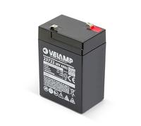 Velamp Batterie au Plomb 6 V 4 AH 0,7 kg, Noir