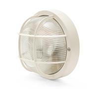 Velamp BUBBLE-B Applique ronde, E27, blanc