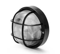 Velamp BUBBLE-N Applique ronde, E27, noir