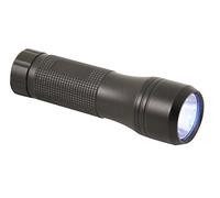 Velamp D85 Lampe Torche LED en Aluminium 120 Lumen-Interrupteur Tactique. pour Camping, Peche, Chasse, randonnées, Métal, Noir