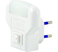Velamp Veilleuse LED IL09LED TWILIGHT - 2 LED blanches avec interrupteur ON/OFF