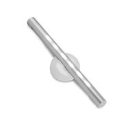 Velamp IL24WS Mini Réglette 6 LED, super lumineuse avec support. A piles. Orientable. S'installe de partout: armoires, cuisine, chambre, Aluminium, Argenté
