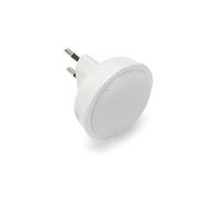 Velamp IL28NG veilleuse LED avec interrupteur à pression - 3000K lumière chaude - allumage et extinction par simple pression, design compact pour chambre d’enfant, couloir et chambre