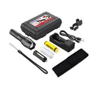 Lampe Electrique - Lampe De Poche - STEEL RECHARGEABLE: torche LED 10W rechargeable avec accessoires