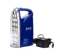 VELAMP IR312 Lampe LED Portative Rechargeable 250 Lumen avec Fonction Anti Coupures de Courant, Plastique, Bleu