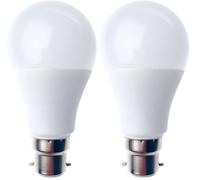 Velamp Lampadina SMD LED, Goccia A60, 12W/1055lm, base B22 (Francia), 4000K (Lot de 2)