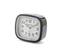 Velamp Réveil de Chevet, réveil analogique à Quartz Silencieux avec lumière, sans tic-tac, réveil de Table Simple avec Fonction Snooze, Convient aux Chambres, Bureaux, Voyages...