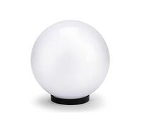 Velamp Sfera APOLUX SPH250 Globe, Lampadaire d'extérieur, 250mm, douille E27, Compatible LED, Etanche IP44, pour Jardin, parcs, copropriétés, terrasses, Blanc