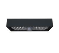 Velamp TEGEL : Applique solaire LED 800 lumens avec détecteur IR. RAL7016