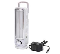 Velamp BIG TWIX : Lanterne rechargeable anti black-out 2 tubes LED, 500lm, dimmable. 43 cm