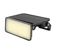 Velamp Projecteur LED solaire Stak SL361 1000 lumens orientable détecteur de mouvement Noir