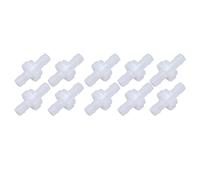 VELATEMOR 10 Pièces Clapet Anti-Retour Pp Plastique Membrane Résistante à | Taille standard, bonnes performances, clapet anti-retour performant, facile à connecter, clapet anti-retour connecté