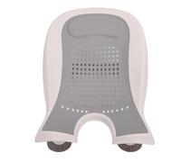 VELATEMOR Bassin de Lavage des Fesses pour bébé avec Ventouse Puissante, Conception Ergonomique Légère pour un Bain de bébé en Toute sécurité, Baignoire Portable Peu Encombrante, Comprend 2