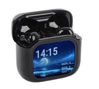 VELATEMOR Bluetooth 5.4 Écouteurs de Traductoires avec 140 Langues et IPX5 Proof de l'eau - ANC Smart Noise Annuling, 0,5 S Delay Traduction en Temps Réel, Case de Charge de L'écran (Black)