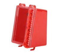 VELATEMOR Boîte de Verrouillage de Consignation Murale Portable, Boîte de Verrouillage de Groupe Résistante à L'usure pour les Opérations de Maintenance dans les Usines et les Chantiers de