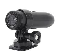 VELATEMOR Caméra DV de Sport, Caméra d'action étanche HD 1280 X 960 avec Objectif Grand Angle de 170 Degrés, pour Sports de Plein Air, Vélo, Moto, Support de Casque