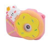 VELATEMOR Caméra Numérique 1080p, Small Camera Car Focus 2,0 Pouces écran ABS Silicone Multifonctionnel pour la Photographie (Pink)