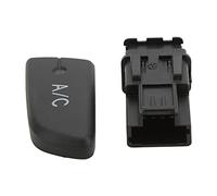 VELATEMOR Capuchon de Bouton de Climatisation 6554KX pour C1 2005-2014, Interrupteur à Bouton-poussoir Standard D'origine pour Système de Climatisation, Longue Durée de Vie, de Chauffage de pour
