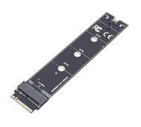 VELATEMOR Carte Adaptateur Air SSD 2013-2017, Convertisseur NVMe 12 + 16 Broches vers M.2 Key-M, Kit de Mise à Niveau PCIe 4.0 pour Un Stockage Plus Rapide, Plug & Play