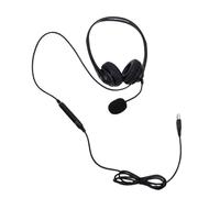 VELATEMOR Casque USB avec Micro, Casque Filaire Stéréo avec Microphone Antibruit, Tige de Micro Ajustable, Haut-parleurs HD de 30 Mm, pour Ordinateur de Travail, Zoom, Skype, Teams et