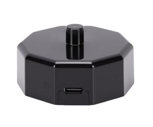 VELATEMOR Chargeur de Brosse à Dents électrique pour Aquasonic Black | Matériau ABS, Charge Complète de 7,5 Heures, Indicateur Lumineux Rouge, Compatible avec la Série /, Conception de Voyage