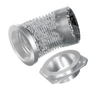 VELATEMOR Couplage D'aération de Sèche-linge Magnétique, Joint Hermétique à Alignement Automatique, Déconnexion Rapide, Auto-connexion Magnétique Puissante, Kit de Connecteur Magnétique