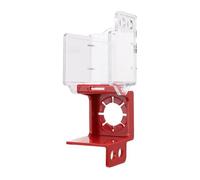 VELATEMOR Couvercle de Bouton D'arrêt D'urgence Industriel, Couvercle de Verrouillage de Commutateur de Bouton Robuste pour la sécurité, Protecteur de D'arrêt D'urgence en Plastique D'ingénierie PC