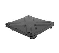 VELATEMOR Couvercle de Filtre à Poussière d'ordinateur, Dissipation de Chaleur Pratique ABS Console de Jeu Couvre de Filtre à Poussière Pratique Facile à Installer pour la Console de Jeu (Black)
