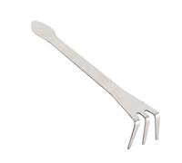 VELATEMOR en Acier Inoxydable 3 Dents Root Rake Bonsai Bonsai Tool, Bonsai Garden Tool Bonsai Tree Tool pour Desserrer Le Sol en Aération Enlevant Les Mauvaises Herbes