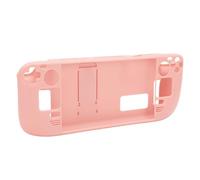 VELATEMOR Étui à Bacs à Pied pour Vapeur Deck, Full Protection Ferm Foot Proof Protective, l'angle Réglable Support de Pont de Vapeur Couvercle TPU Protection (Pink)