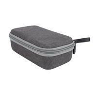 VELATEMOR Étui de Transport pour Caméra d'action, Sac de Rangement de Protection pour Montage à Dégagement Rapide, Gestionnaire de Charge 3 Accessoires de Batteries, avec Dragonne pour