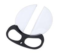 VELATEMOR Filtre D'objectif Portable Double Demi-Lune 100 Mm, Filtre Créatif à Mise au Point Douce et Effet de Flou pour Portrait, Vidéo, Photographie de Nature Morte