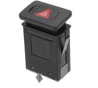 VELATEMOR Interrupteur D'éclairage D'urgence de Danger, Interrupteur Clignotant Durable et Fiable pour la sécurité en Cas D'urgence, 1 X D'éclairage Haute Performance