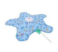 VELATEMOR Jouet de Cache-Cache pour Chat, Jeu Interactif de Plumes Mobiles pour Chats D'intérieur Qui S'ennuient, Tapis en Plastique ABS de 62cm (Style de Motif de Poisson (Corps Principal)