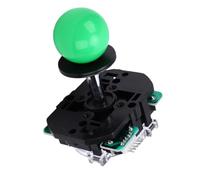 VELATEMOR Joystick de Jeux de, Connecteur PCB à 5 Broches avec Porte | Construction en Métal ABS, Plaque de Montage 85 X 40 Mm, Mécanisme de Rappel à Ressort, pour Mises à Niveau de Bâtons et
