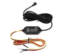 VELATEMOR Kit de Câblage de Caméra de Tableau de Bord de Voiture, Câble d'alimentation Adaptateur USB C avec Affichage de Tension, Prise en Charge du Mode de Stationnement 24/7, Détection