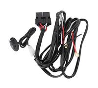 VELATEMOR Kit de Faisceau de Câbles à Double Faisceau, Câble Central 16awg, pour Phare Antibrouillard, Flash Stroboscopique sans Fil, Lampe de Travail