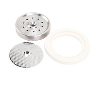 VELATEMOR Kit de Joint D'écran de Douche pour Machine à café avec Joint en Silicone épais pour Cafetières Série 9, Acier Inoxydable, 1 Jeu
