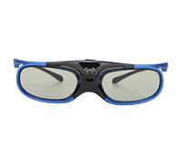 VELATEMOR Lunettes 3D Link DLP, Lunettes D'obturation Active Rechargeables 144Hz, Lunettes D'obturation Active 3D Légères et Confortables pour Tous les Projecteurs 3D de Liaison DLP