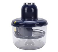 VELATEMOR Machine à éplucher les Raisins électrique, éplucheur de Fruits électrique 50 W Automatique pour Différentes Tailles de Raisins, Cerises, Tomates et Fruits, épluchage en un pour (BLUE)