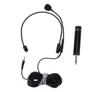 VELATEMOR Microphone pour Casque, Jack 3,5 Mm, Son Hi-FI, Câble de 1,2 M, Perche Réglable à 360° avec Conception Flexible pour Amplificateur de Voix, Enseignant, Présentateur, Chant,