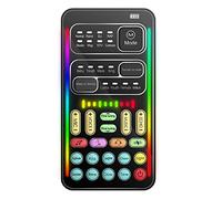 VELATEMOR Modulateur de Voix, Modulateur de Son, Dissimulateur de Voix avec 8 Effets Vocaux et 8 Modes Sonores, Réglage Fin sur 10 Niveaux, pour PC, Téléphone Portable, Streaming en