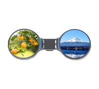 VELATEMOR Module D'affichage LCD Rond à Double œil de 1,28 Pouces Compatible avec ESP32-S3 Pico, écran Tactile IPS 240x240, WiFi et Bluetooth 5.0